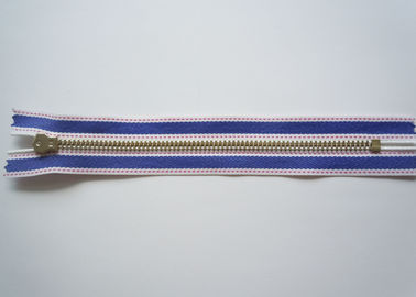 #15 Canvas zipper , Metal Teeth Zipper with Golden & Silver Pull zipper bag